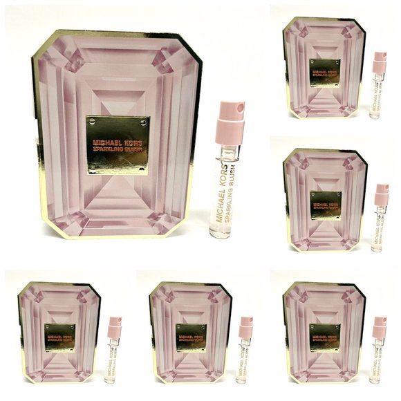 Michael Kors Other - PACK OF 6 - Michael Kors "Sparkling Blush" Women EDP Spray Sample 0.05oz/1.5ml